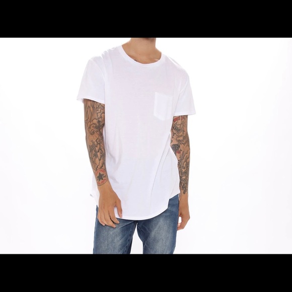 FASHION NOVA MEN WHITE TEE - Picture 5 of 7